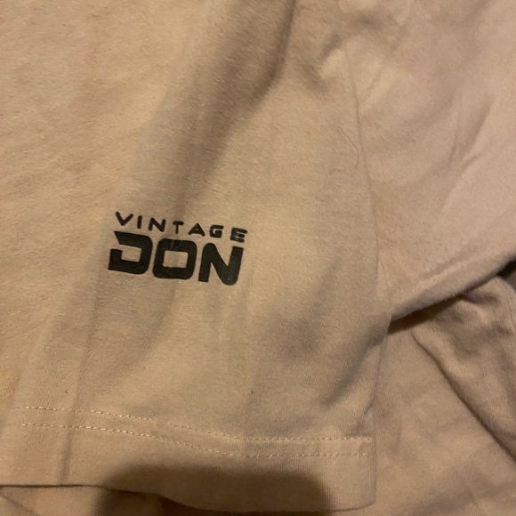 Vintage don 3-d puff print embroidered double sided longsleeve shirt mens 3XL - Picture 5 of 9